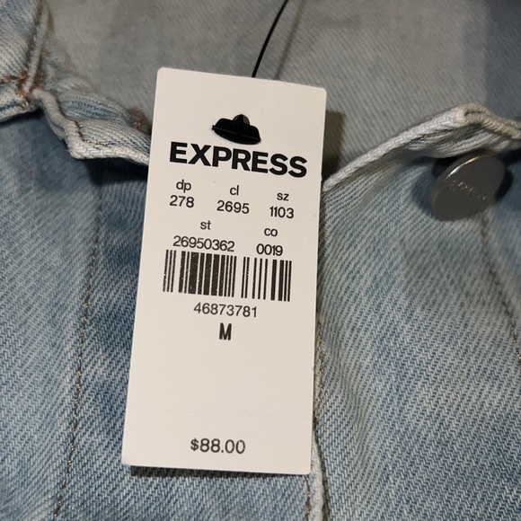Express boxy Denim jacket - Picture 2 of 3